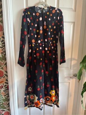 WARM NEW YORK Floral Maxi Dress Size Medium